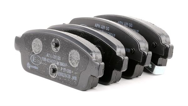 BREMBO P 59 080: Piduriklotsid PRIME LINE koos lisadega, koos stopperrõngaga, koos kokkusurumisvastase plekiga