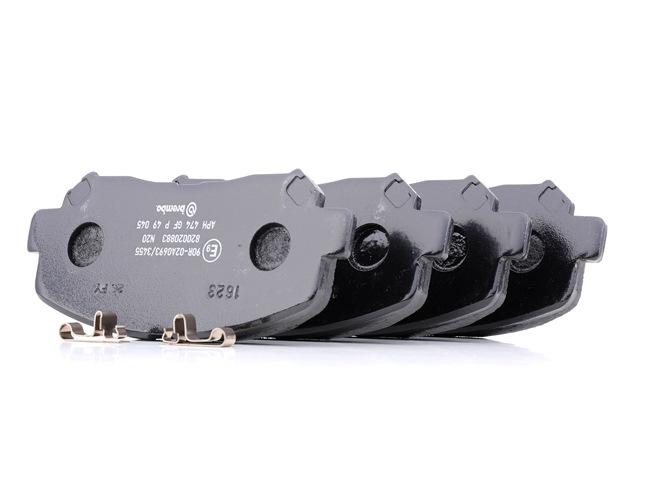 BREMBO P 49 045: Piduriklotsid PRIME LINE ilma lisavarustuseta, koos kokkusurumisvastase plekiga