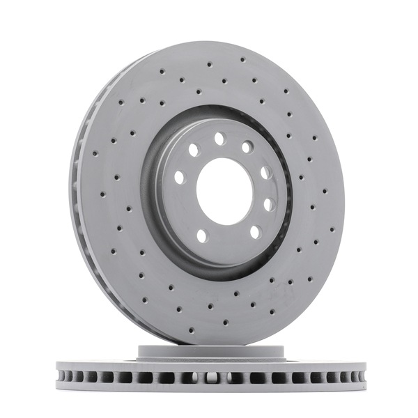 ZIMMERMANN 430.2607.52: Disco de freno Ø: 321mm, ventilación interna, perforado, Ø: 321mm, revestido SPORT COAT Z