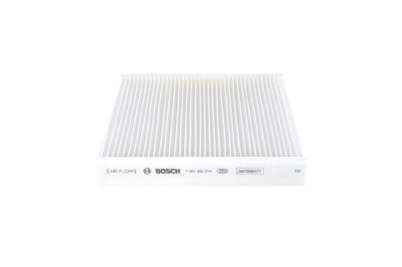BOSCH 1 987 432 274 Interieurfilter FORD Transit Mk6 Flatbed vrachtwagen / Chassis (V347, V348, FM, FN, FF) 85 Pk Diesel kosten