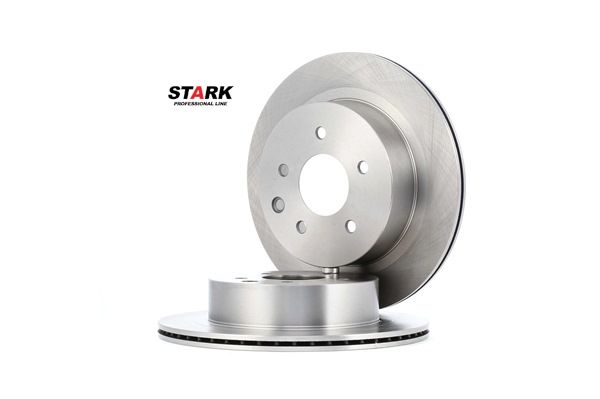 STARK SKBD-0020155: Disco de freno Eje trasero, Ø: 291,8mm, ventilado, Hierro fundido, Ø: 291,8mm, sin recubrimiento, sin tornillos