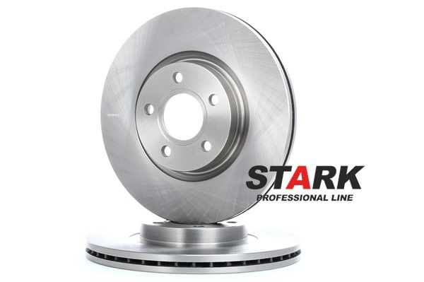 STARK SKBD-0020170 Bremsscheibe Vorderachse, Ø: 300mm, Belüftet, Gusseisen, Ø: 300mm, unbeschichtet, ohne Schrauben