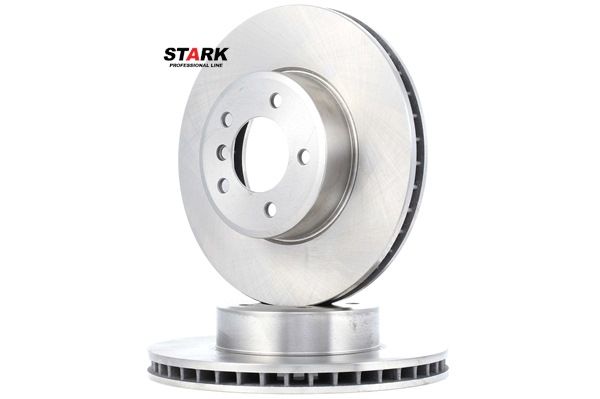 STARK SKBD-0020206: Remschijf Vooras, Ø: 324mm, Geventileerd, Gietijzer, Ø: 324mm, Geen coating, Zonder schroeven