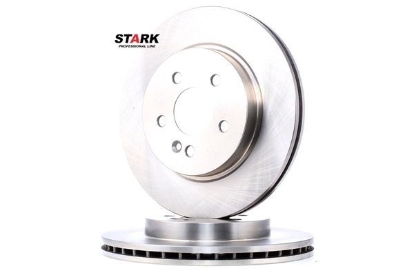 STARK SKBD-0020184: Brzdový kotouč přední osa, R: 302,7mm, větráno, Litina, R: 302,7mm, nepotažený (bez vrstvy), bez šroubu