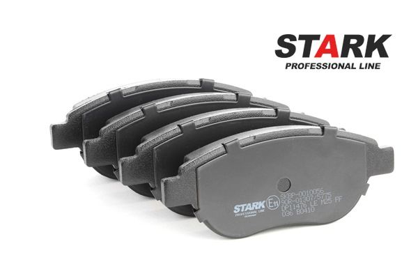 STARK SKBP-0010056: Juego de pastillas de freno Eje delantero, Chapa antichirridos