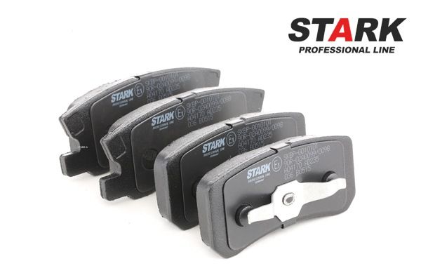 STARK SKBP-0010101: Brzdové platničky Zadna naprava, so zvierkou, s proti hlukovým plechom