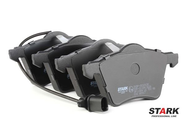 STARK SKBP-0010130: Plăcuțe de frână punte fata, cu clema piston, cu tabla anti scartait