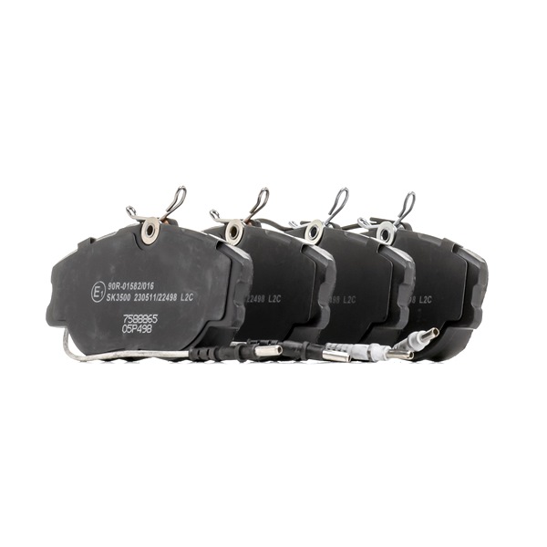 STARK SKBP-0010175: Plăcuțe de frână punte fata, cu set suruburi, cu tabla anti scartait
