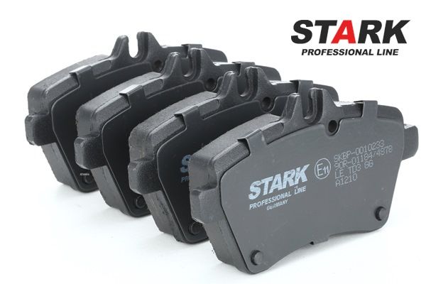 STARK SKBP-0010233: Brzdové platničky predna naprava, bez prislusenstva, s proti hlukovým plechom
