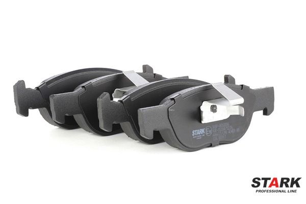STARK SKBP-0010286: Plăcuțe de frână punte fata, cu acceasorii, cu arc, cu folie adeziva, cu clema piston, cu tabla anti scartait