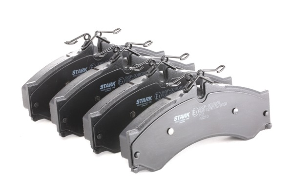 STARK SKBP-0010338: Plăcuțe de frână punte fata, cu tabla anti scartait