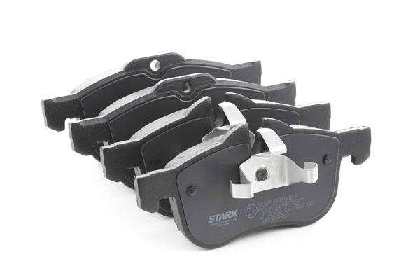 STARK SKBP-0010404: Plaquettes de frein Essieu avant, avec clip de piston
