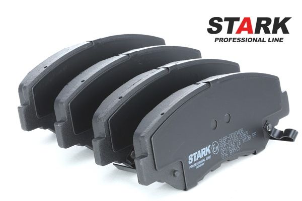 STARK SKBP-0010408: Plaquettes de frein Essieu avant, avec tôle anti-bruit
