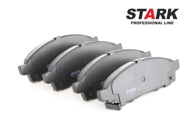 STARK SKBP-0010441: Fékbetét készlet, tárcsafék elsőtengely, Tartozékokkal
