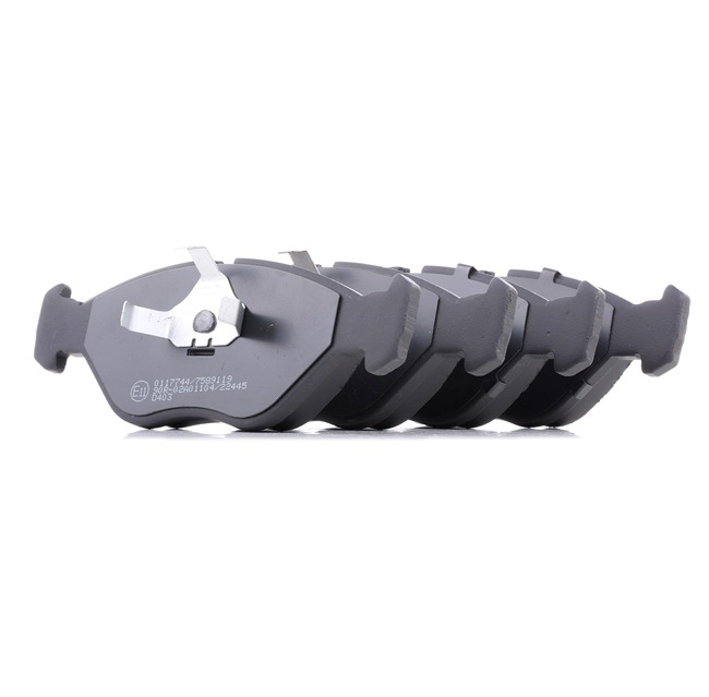 STARK SKBP-0010452: Plaquettes de frein Essieu avant, avec clip de piston