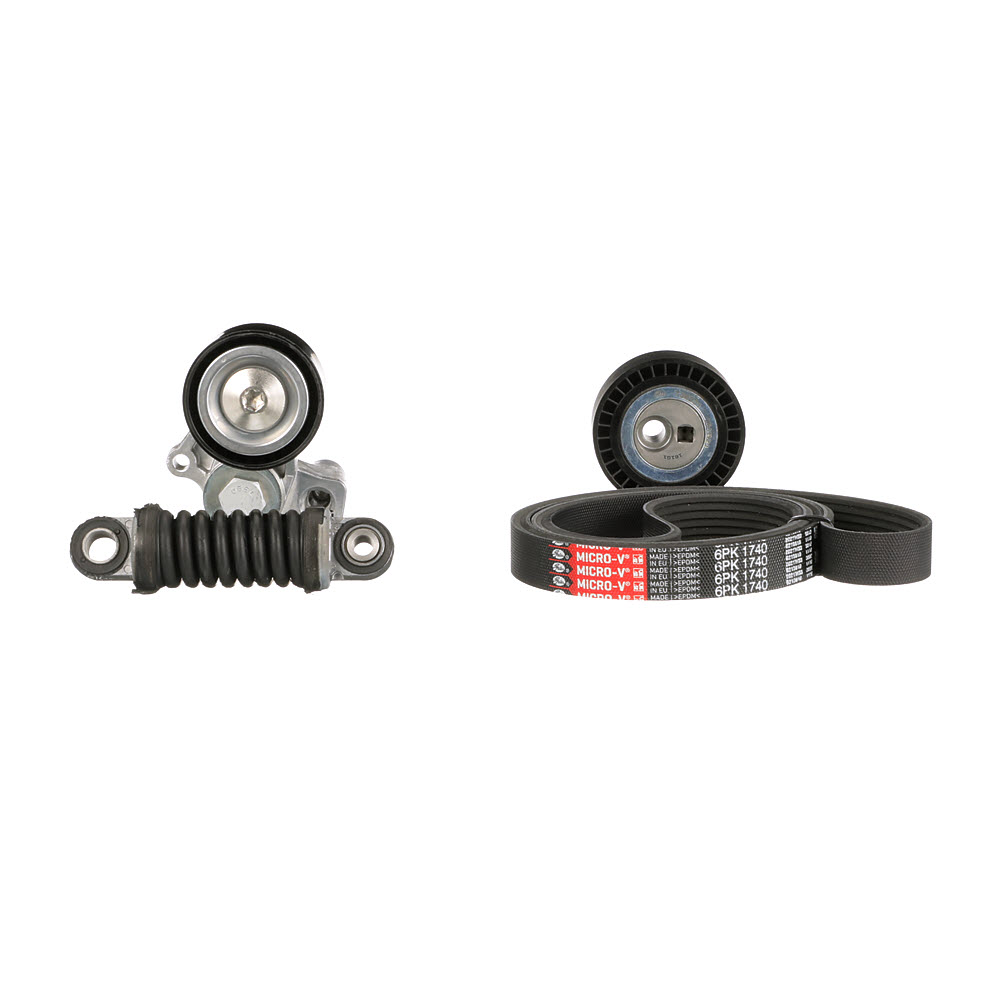 GATES K046PK1740 Poly V-riem set FIAT SCUDO Open laadbak/ Chassis (220_) 92 Pk Diesel kosten
