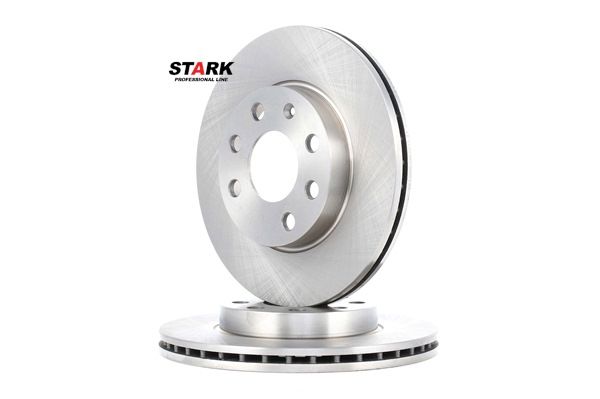 STARK SKBD-0020048: Brzdový kotouč přední osa, R: 240mm, větráno, Litina, R: 240mm, nepotažený (bez vrstvy), bez šroubu