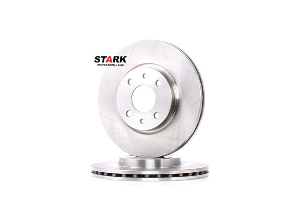 STARK SKBD-0020069: Piduriketas Esisild, Ø: 257,2mm, õhutusega, Malm, Ø: 257,2mm, katmata, ilma kruvideta