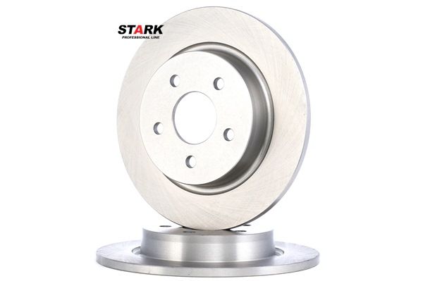 STARK SKBD-0020115: Disco de freno Eje trasero, Ø: 280mm, macizo, Hierro fundido, Ø: 280mm, sin recubrimiento, sin tornillos