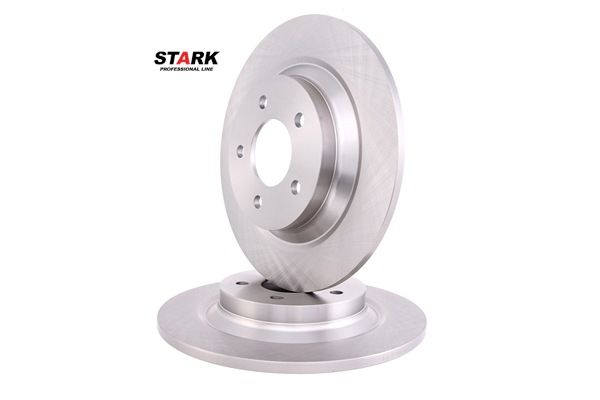 STARK SKBD-0020178: Disco de freno Eje trasero, Ø: 301,7mm, macizo, Hierro fundido, Ø: 301,7mm, sin recubrimiento, sin tornillos