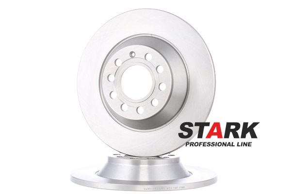 STARK SKBD-0020180: Brzdový kotúč Zadna naprava, Ø: 301,7mm, plný, Liatina, Ø: 301,7mm, nepotiahnutý, bez skrutiek