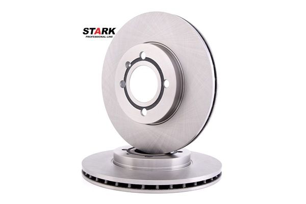 STARK SKBD-0020219: Disco de freno Eje delantero, Ø: 255,8mm, ventilado, Hierro fundido, Ø: 255,8mm, sin recubrimiento, sin tornillos