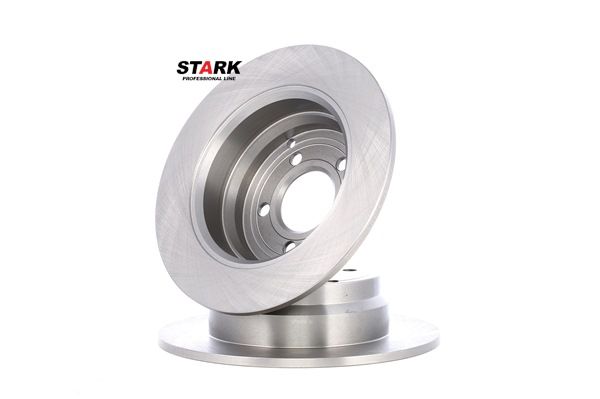 STARK SKBD-0020224: Disco de freno Eje trasero, Ø: 295mm, macizo, Hierro fundido, Ø: 295mm, sin recubrimiento, sin tornillos