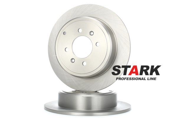 STARK SKBD-0020226: Disc de frână puntea spate, Ř: 290mm, plin, Fonta, Ř: 290mm, netratat, fara suruburi