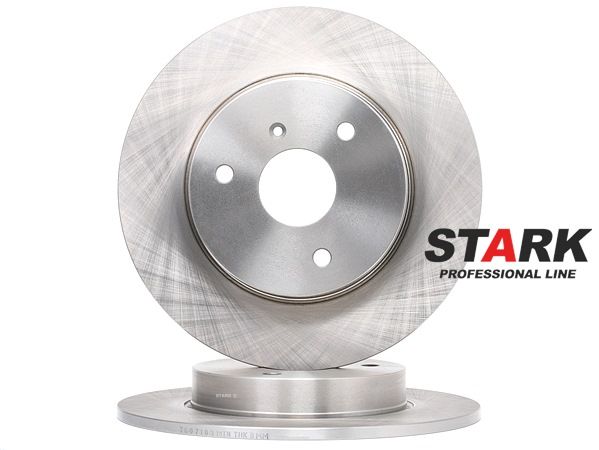 STARK SKBD-0020228: Piduriketas Esisild, Ø: 279,8mm, täis, Malm, Ø: 279,8mm, katmata, ilma kruvideta
