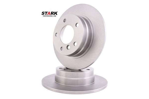 STARK SKBD-0020230: Bromsskiva Bakaxel, Ø: 280mm, full, Gjutjärn, Ø: 280mm, obeskiktad, utan skruvar