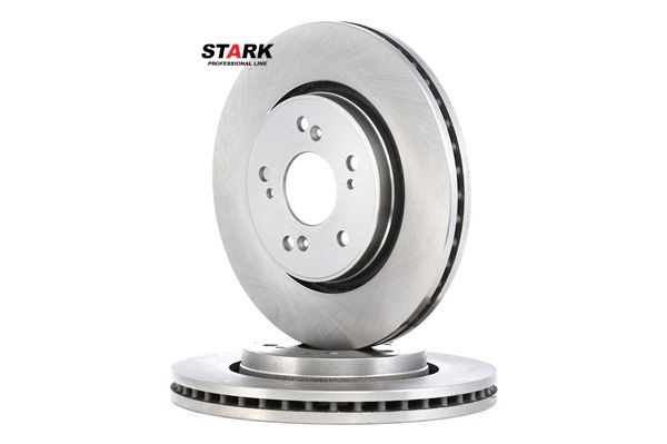 STARK SKBD-0020252: Disc de frână punte fata, Ř: 293mm, ventilat, Fonta, Ř: 293mm, netratat, fara suruburi