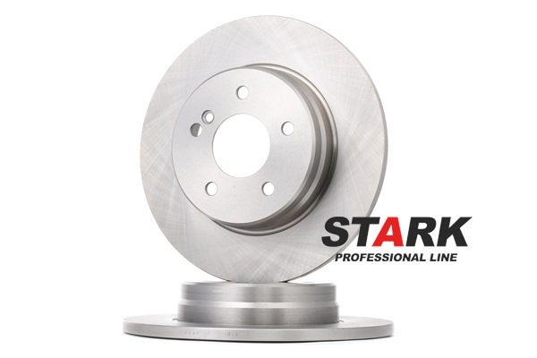 STARK SKBD-0020254 Bremsscheibe Hinterachse, Ø: 290mm, voll, Gusseisen, Ø: 290mm, unbeschichtet, ohne Schrauben