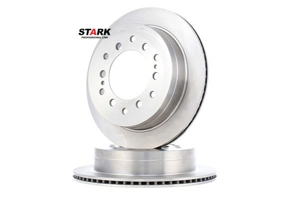 STARK SKBD-0020277: Remschijf Achteras, Ø: 312mm, Geventileerd, Gietijzer, Ø: 312mm, Geen coating, Zonder schroeven