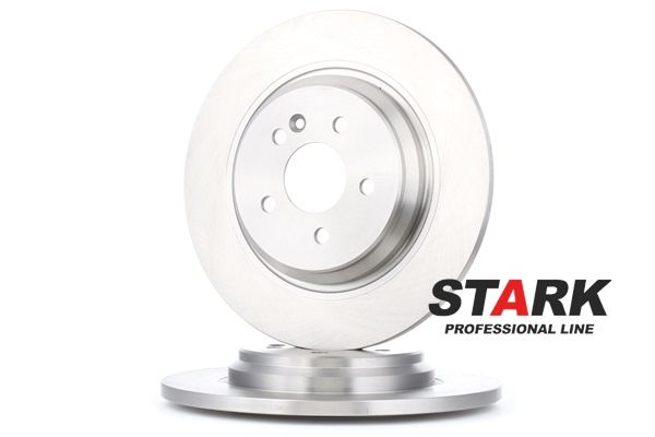 STARK SKBD-0020285: Brzdový kotúč Zadna naprava, Ø: 331mm, plný, Liatina, Ø: 331mm, nepotiahnutý, bez skrutiek