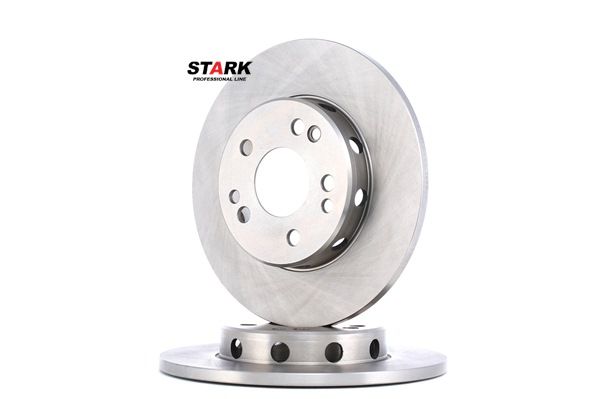 STARK SKBD-0020297: Disc de frână punte fata, Ř: 284mm, plin, Fonta, Ř: 284mm, netratat, fara suruburi