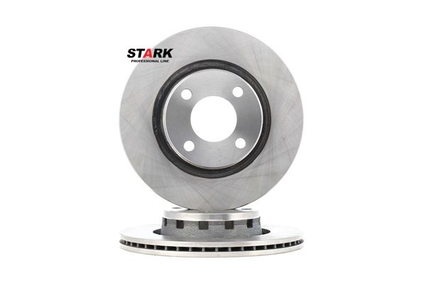 STARK SKBD-0020308: Remschijf Vooras, Ø: 279,8mm, Geventileerd, Gietijzer, Ø: 279,8mm, Geen coating, Zonder schroeven