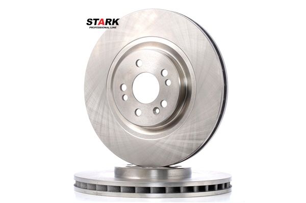 STARK SKBD-0020326: Disque de frein Essieu avant, Ø: 345mm, ventilé, Fonte, Ø: 345mm, nu/non protégé/non plastifié, sans vis/boulons