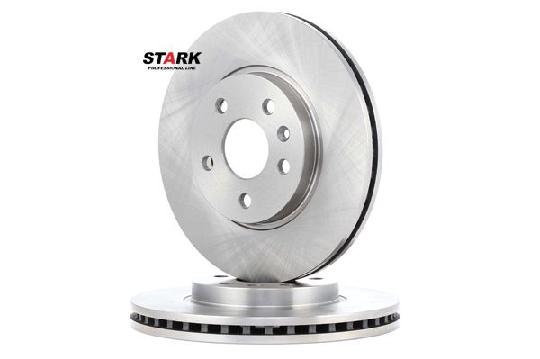 STARK SKBD-0020359: Brzdový kotouč přední osa, R: 276mm, větráno, Litina, R: 276mm, nepotažený (bez vrstvy), bez šroubu