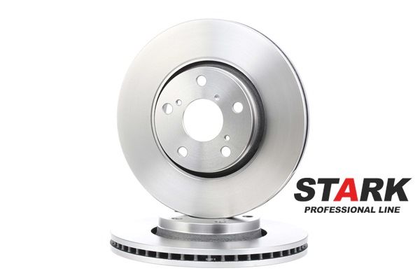 STARK SKBD-0020301: Disque de frein Essieu avant, Ø: 294.7mm, ventilé, Fonte, Ø: 294.7mm, nu/non protégé/non plastifié, sans vis/boulons