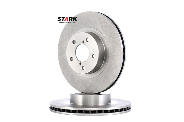 STARK SKBD-0020105: Disco de freno Eje delantero, Ø: 276.2mm, ventilado, Hierro fundido, Ø: 276.2mm, sin recubrimiento, sin tornillos