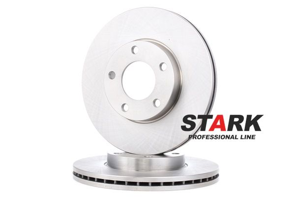 STARK SKBD-0020110 Bremsscheibe Vorderachse, Ø: 277.9mm, Belüftet, Gusseisen, Ø: 277.9mm, unbeschichtet, ohne Schrauben