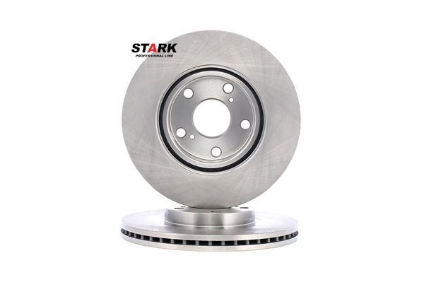 STARK SKBD-0020163: Disque de frein Essieu avant, Ø: 294.8mm, ventilé, Fonte, Ø: 294.8mm, nu/non protégé/non plastifié, sans vis/boulons