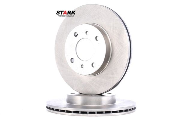 STARK SKBD-0020235: Disc de frână punte fata, Ř: 280mm, ventilat, Fonta, Ř: 280mm, netratat, fara suruburi