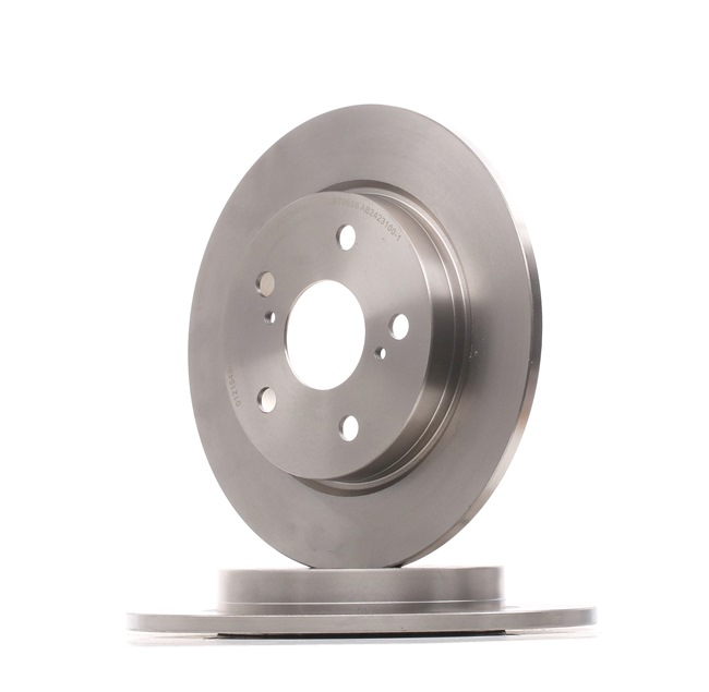 STARK SKBD-0020245: Disco de freno Eje trasero, Ø: 269,8mm, macizo, Hierro fundido, Ø: 269,8mm, sin recubrimiento, sin tornillos