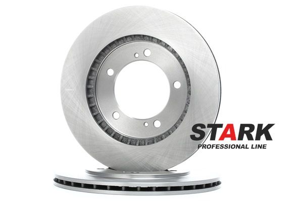 STARK SKBD-0020296: Brzdový kotouč přední osa, R: 310mm, větráno, Litina, R: 310mm, nepotažený (bez vrstvy), bez šroubu