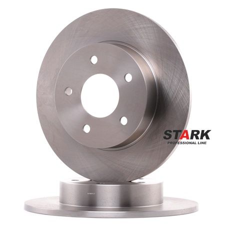 STARK SKBD-0020109: Piduriketas Tagasild, Ø: 277,5mm, täis, Malm, Ø: 277,5mm, katmata, ilma kruvideta