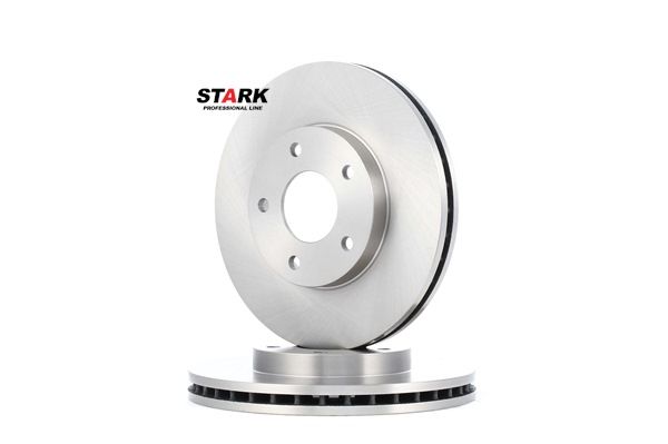 STARK SKBD-0020113: Brzdový kotouč přední osa, R: 279,8mm, větráno, Litina, R: 279,8mm, nepotažený (bez vrstvy), bez šroubu