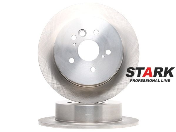 STARK SKBD-0020183: Disc de frână puntea spate, Ř: 302,8mm, plin, Fonta, Ř: 302,8mm, netratat, fara suruburi