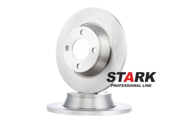 STARK SKBD-0020388: Remschijf Vooras, Ø: 279,8mm, volledig, Gietijzer, Ø: 279,8mm, Geen coating, Zonder schroeven