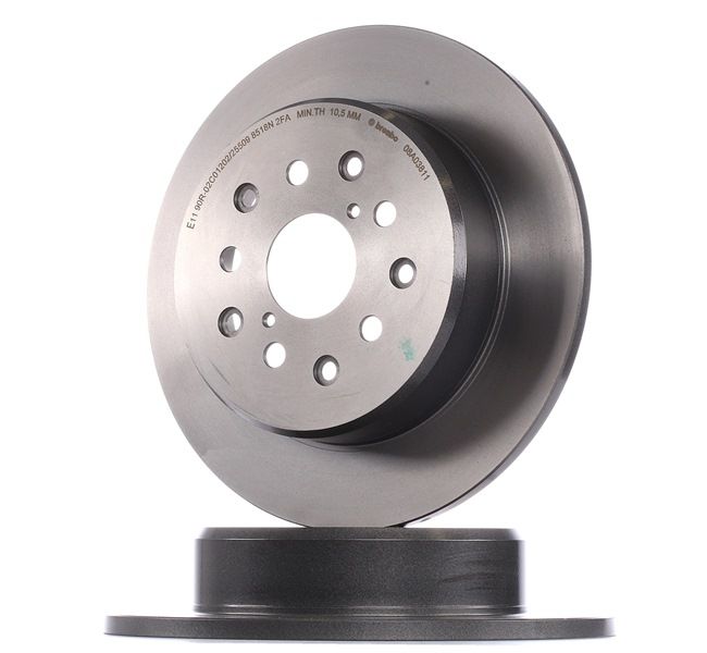 BREMBO COATED DISC LINE 08.A038.11 Tarcza hamulcowa LEXUS GS (UZS161, JZS160) 305 KM benzyna koszt